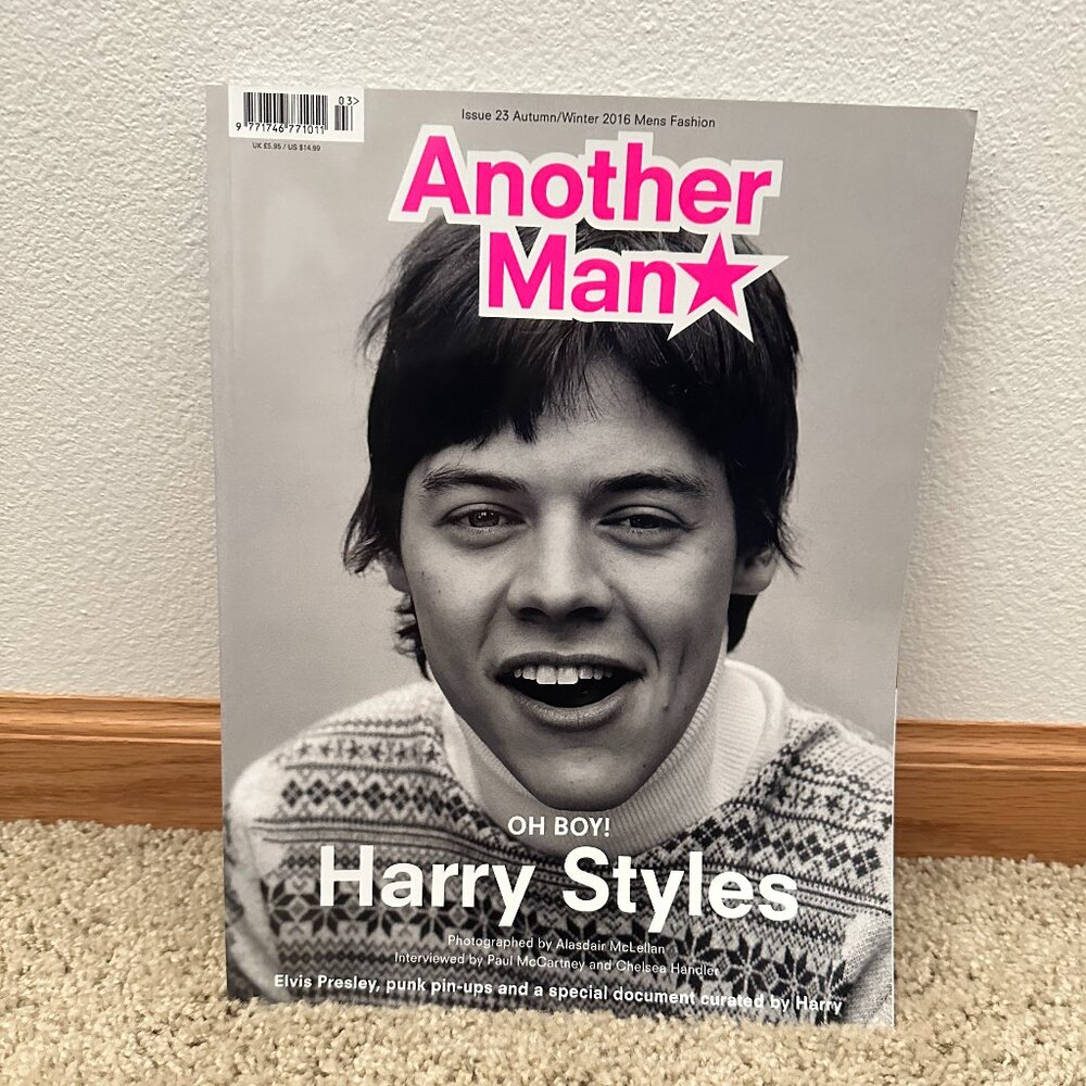 Harry Styles Another Man Magazine 2016 Cover